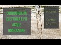 Conducibilità Elettrica e PH acque d'irrigazione
