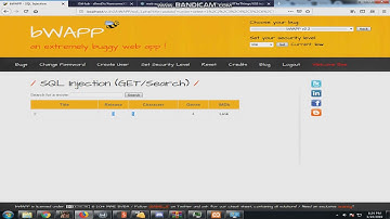SQL Injection (GET/Search) - TUTORIAL #1