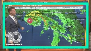 Hurricane Sally continues to move at a snail's pace with torrential rainfall coming to northern Gulf