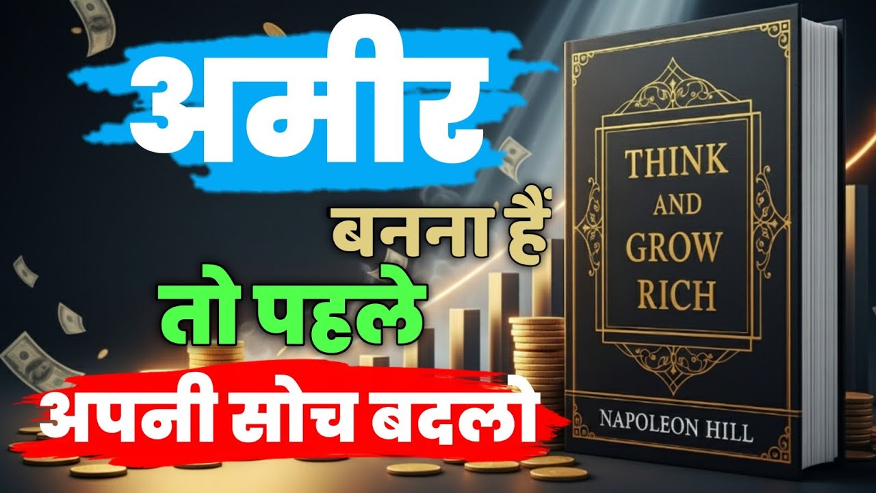 How to Become Rich – Think and Grow Rich Book in Hindi |Hindi Audiobook Summary