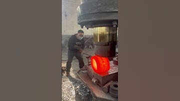 From Fire to Form: The Forging Process Explained in bearings factory #stamping #machine #process