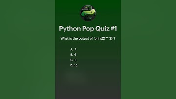 🎉 Daily Python Pop Quiz Challenge #1! Test Your Skills & Stay Sharp 💡 | #PythonQuizzes