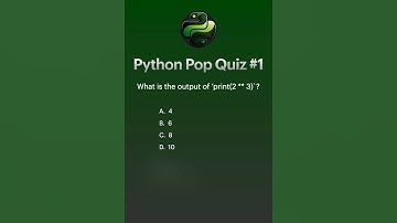 🎉 Daily Python Pop Quiz Challenge #1! Test Your Skills & Stay Sharp 💡 | #PythonQuizzes