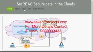 SecRBAC Secure data in the Clouds