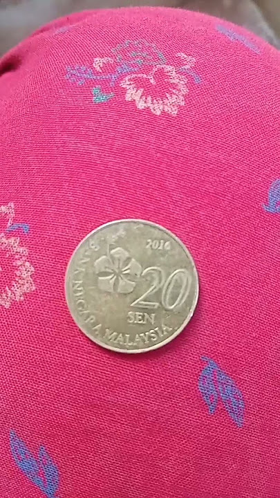 Rare coin malaysian 20 sen..... #mychannel  coin for sale