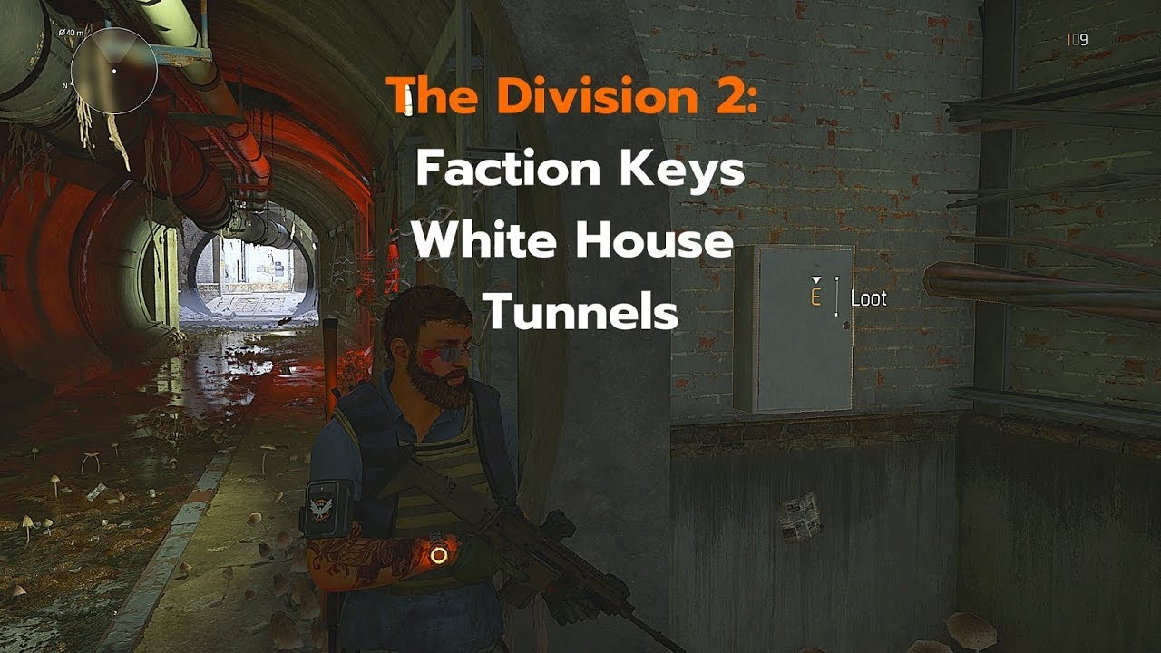 Faction Keys Locations (White House Tunnels) | The Division 2 |