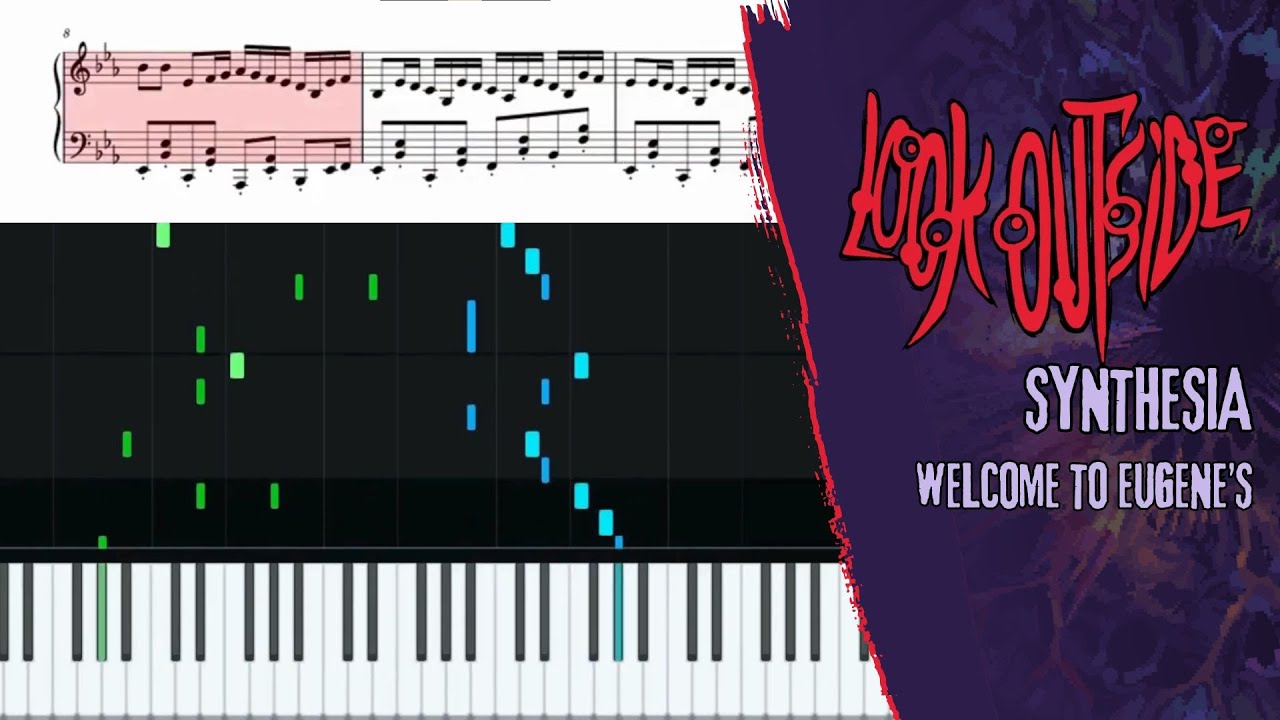 Look Outside - Welcome to Eugene's (Synthesia/Music Sheet)