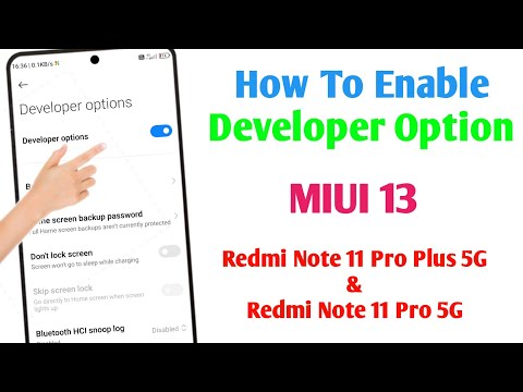 Redmi Note 11 Pro/Pro Plus: How to Enable Developer Option| MIUI 13 Tips And Tricks