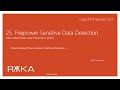 25. Firepower Sensitive Data Detection