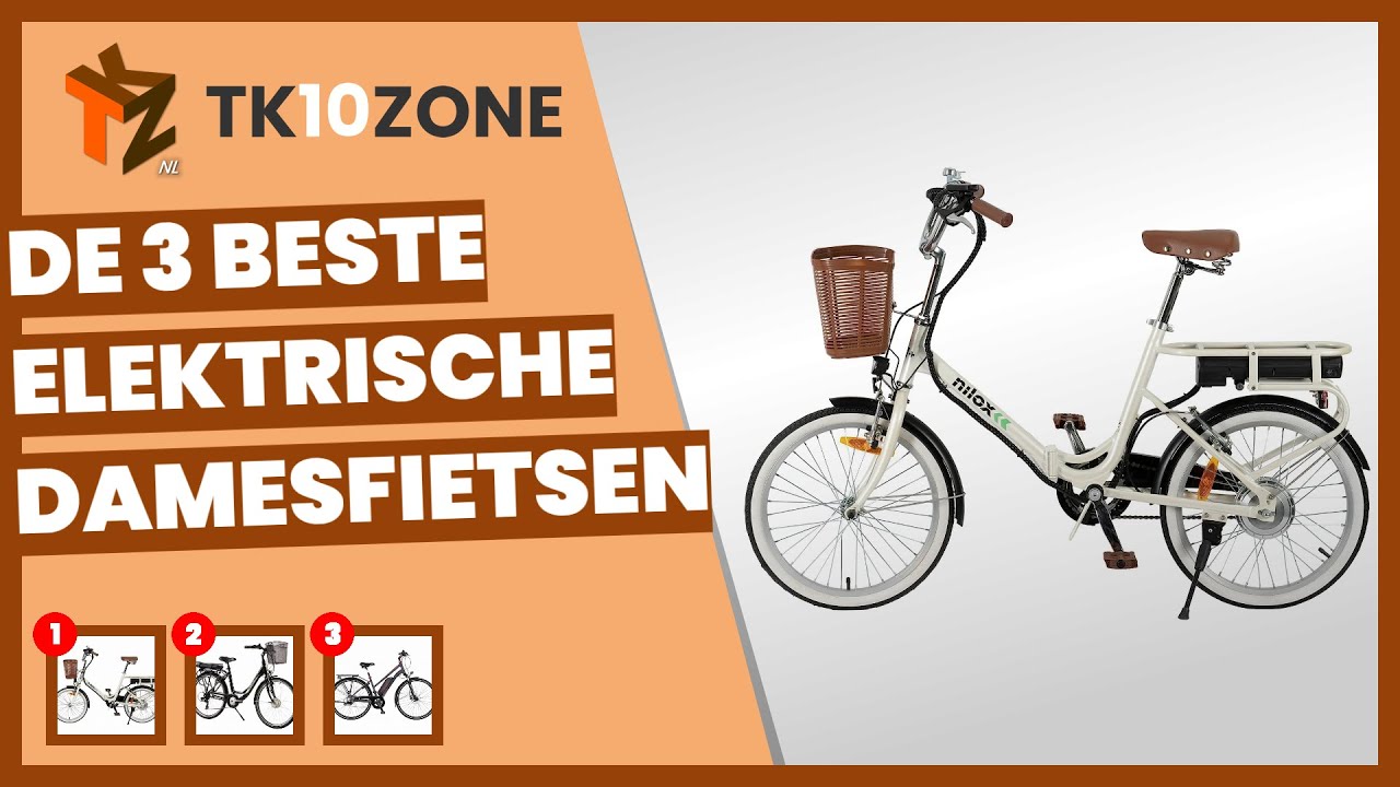 De 3 beste elektrische damesfietsen