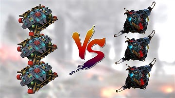 [WR] NEW Module Balanced Unit vs Overdrive Unit Comparison | War Robots Remastered Test Server