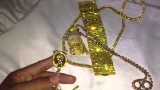 Canary Gucci Mane Jewelry 100K