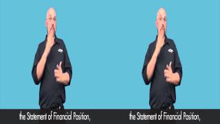 Statement of Financial Position, ACE Annual Report 2010-2011