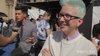 Tyler Oakley at the 2014 Teen Choice Awards - SheKnows Goes to the Shows