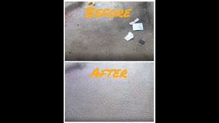 Deep Cleaning Filthy Car Carpet - Auto Detailing Interior Deep Cleaning