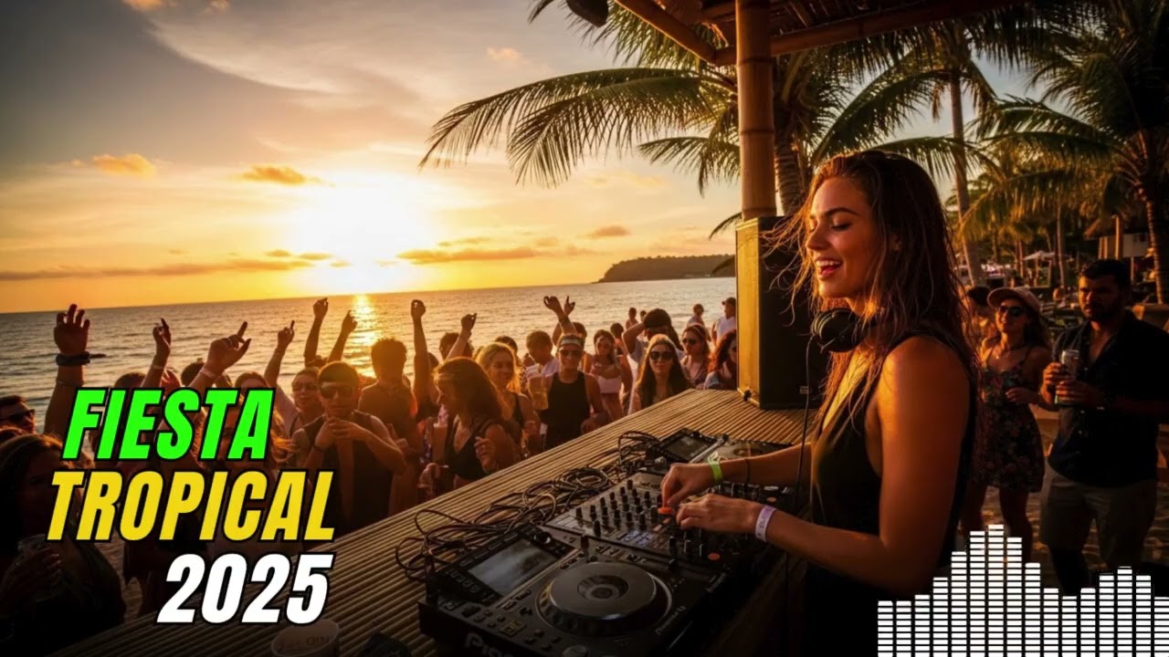 🌞 LATIN BEACH GROOVE 2025 | Reggaeton x Moombahton Tropical Edition 💃