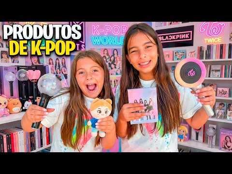 Buying and testing K-pop and Korean products.
