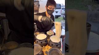 Famous Peanut Butter Crispy Pancake - Malaysia Street Food