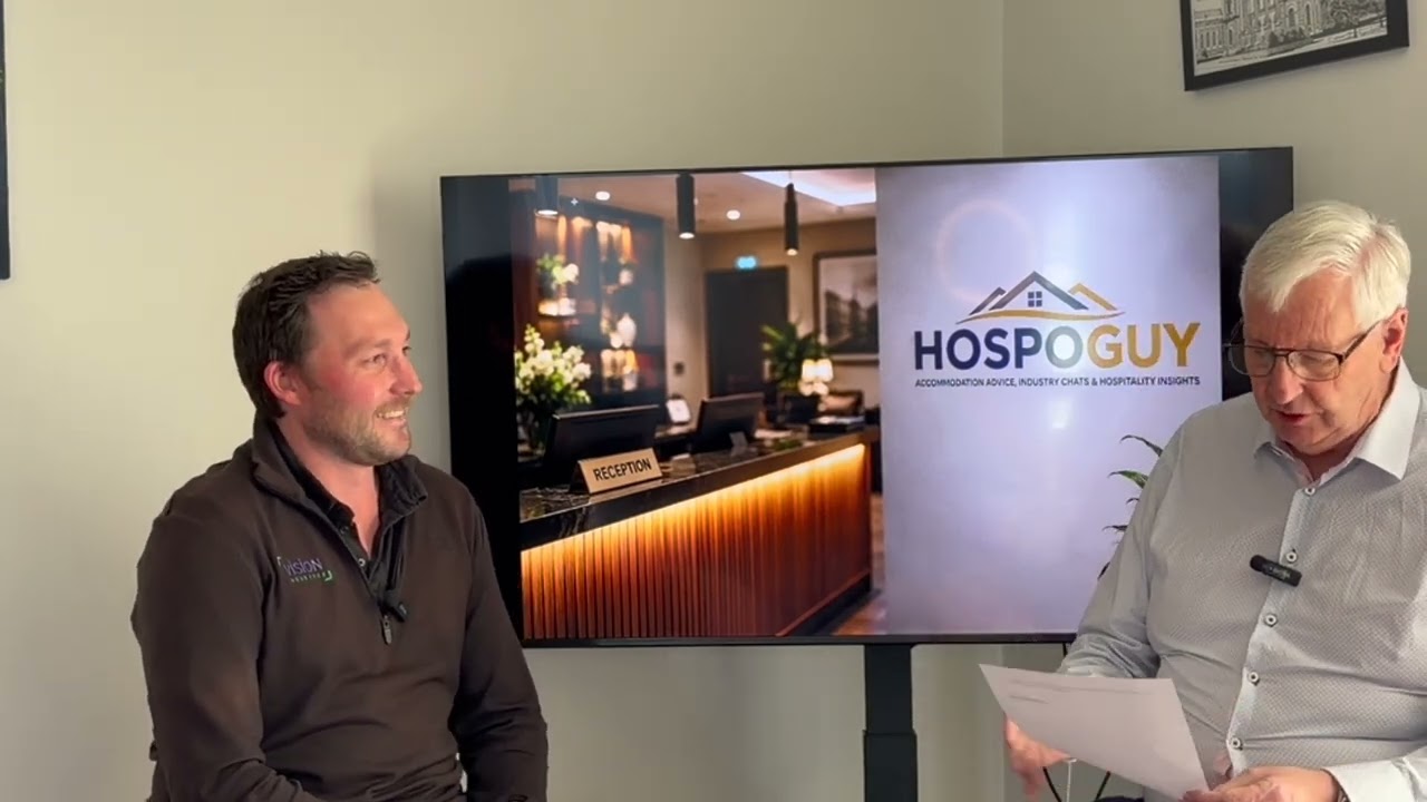 James Macfarlane from Vision Insurance in conversation with Bernard Burke on HospoGuy Chats