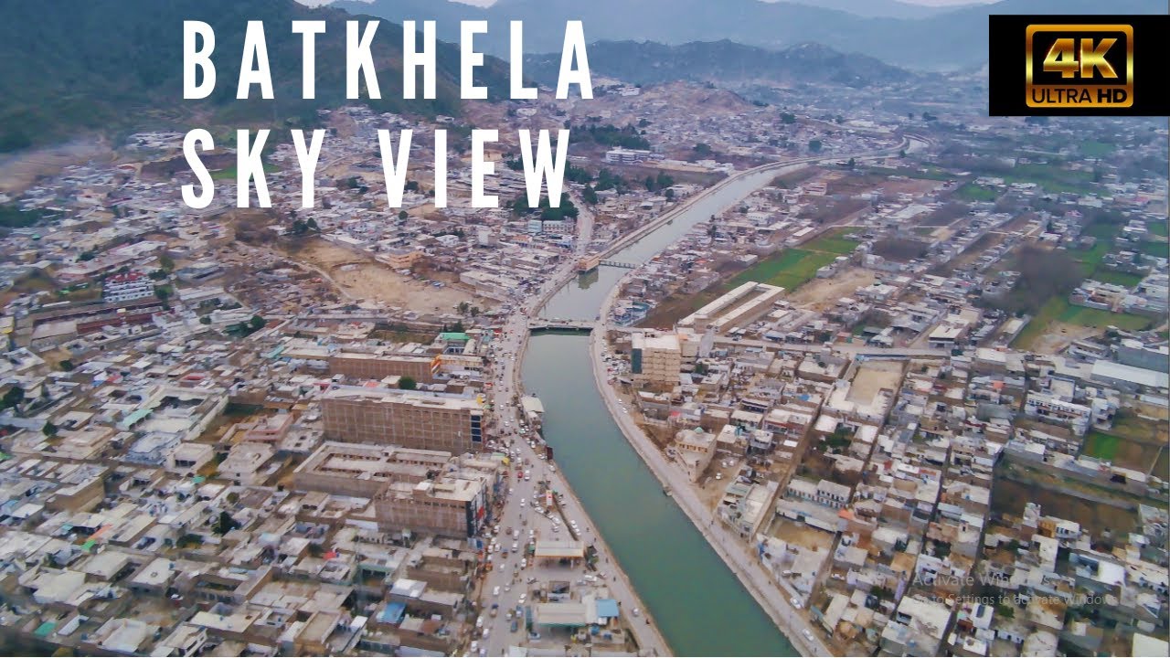 Batkhela Drone View | Longest Market In Asia With No Squares | Dji Mini Se Drone Video