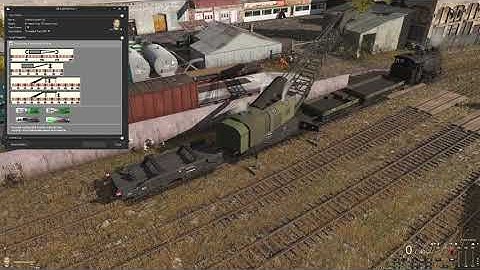 Trainz TRS22 -- using the 90t animated crane