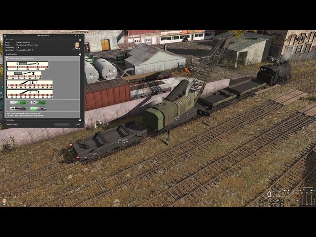 Trainz TRS22 -- using the 90t animated crane - YouTube