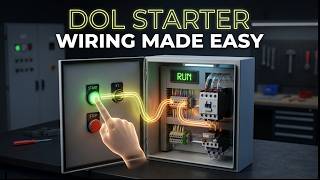 DOL Starter Control Wiring Kaise Kaam Karti Hai | Direct Online Starter Explained in Hindi