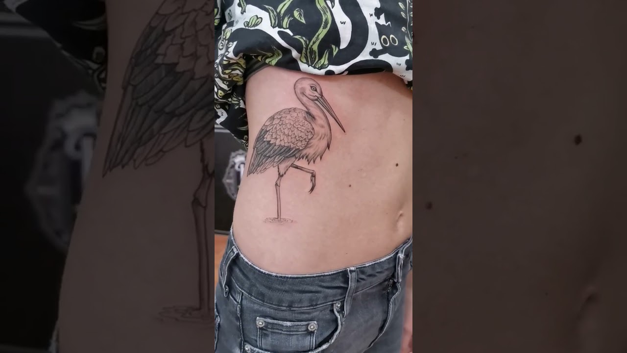 stork tattoo😀
