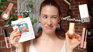 beauty products that left me disappointed and confused lol