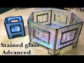 How to make stained glass advanced.ステンドグラスの作り方（中級）