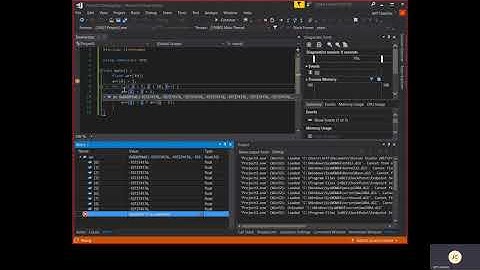 Debugging in Visual Studio