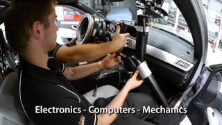 Autonomous emergency braking - The setup for a test