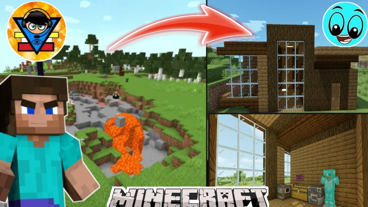 I REPAIRED ANDREOBEE HOUSE IN MINECRAFT - YouTube