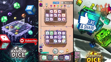 Element dice wave 50 +! Random dice !!! Combo + element run !