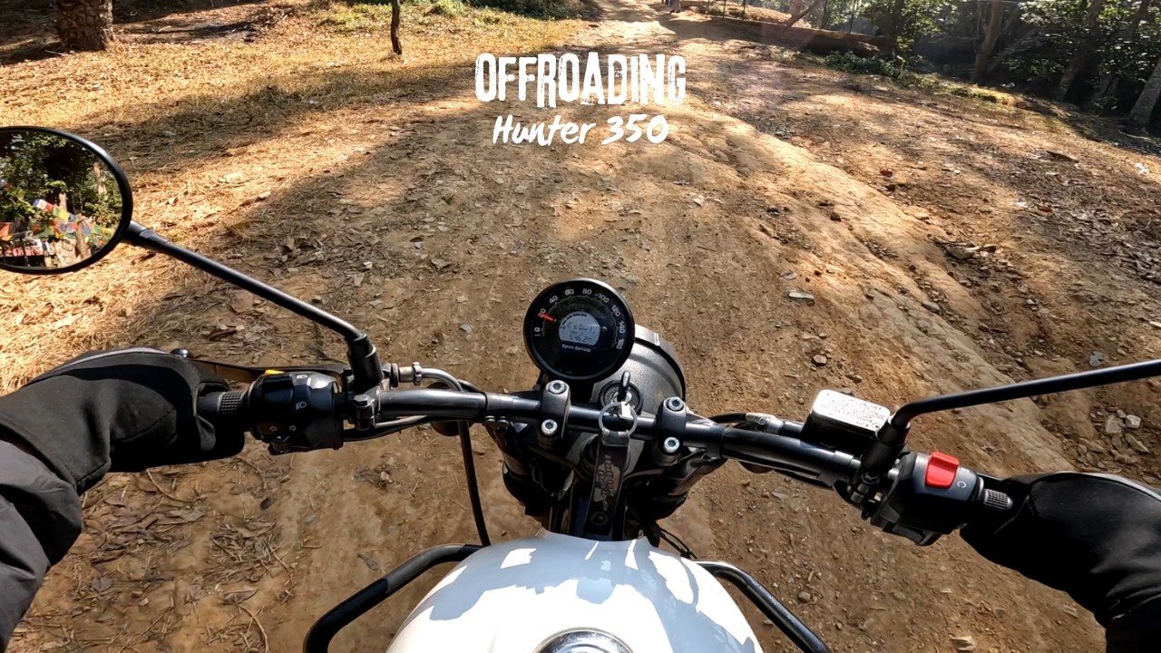 Ride to Fulchowki with college friends | Offroading in Hunter 350 | Nepal