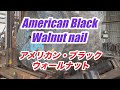 アメリカン・ブラック・ウォールナット【釘入り】American nail walnut