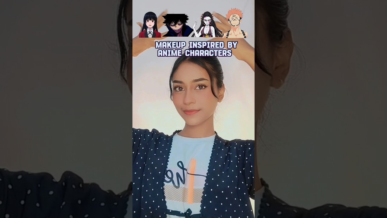 Anime Characters Cosplay Makeup #yumekojabami #dabi #daki #sukuna