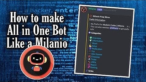 How To Make A All In One Discord Bot With Ticket,Music,Moderation,Games, Giveaway,Levelling And More