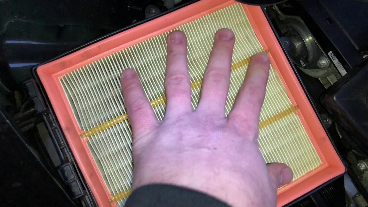 How to replace Air filter Vauxhall Corsa air filter replacement