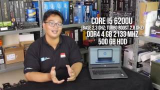 HP 14 an013nr 14 Inch Notebook AMD E2 7110 QC, 4GB RAM, 32 GB eMMC Hard Drive, Windows 10 Home 64  C