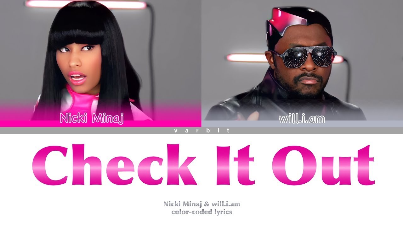 Nicki Minaj Will.I.Am ‎Check It Out レコード will.i.am, Nicki Minaj - Check It Out (2010 / 1 HOUR * ENG / ESP
