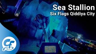 Sea Stallion Front Seat On-Ride 4K Pov Six Flags Qiddiya City