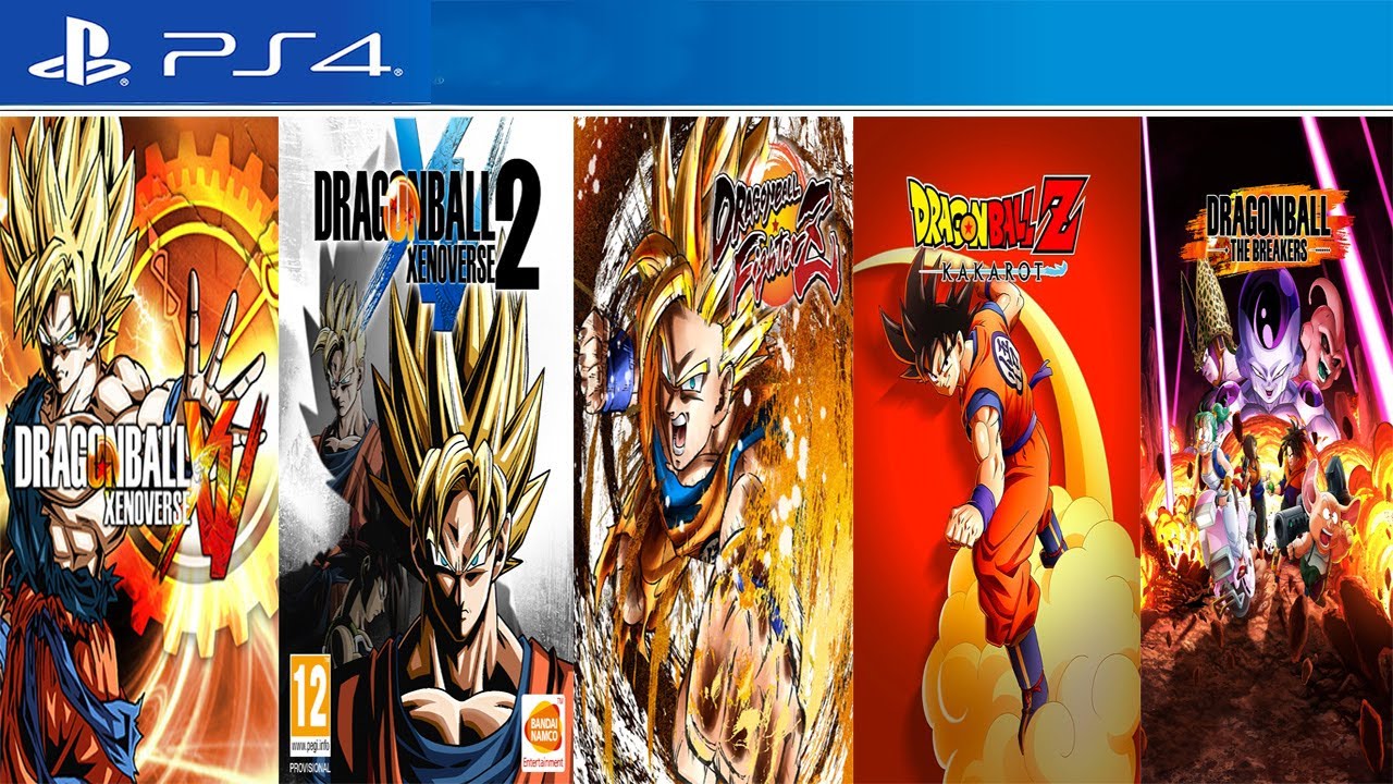 All Dragon Ball Games For PS4