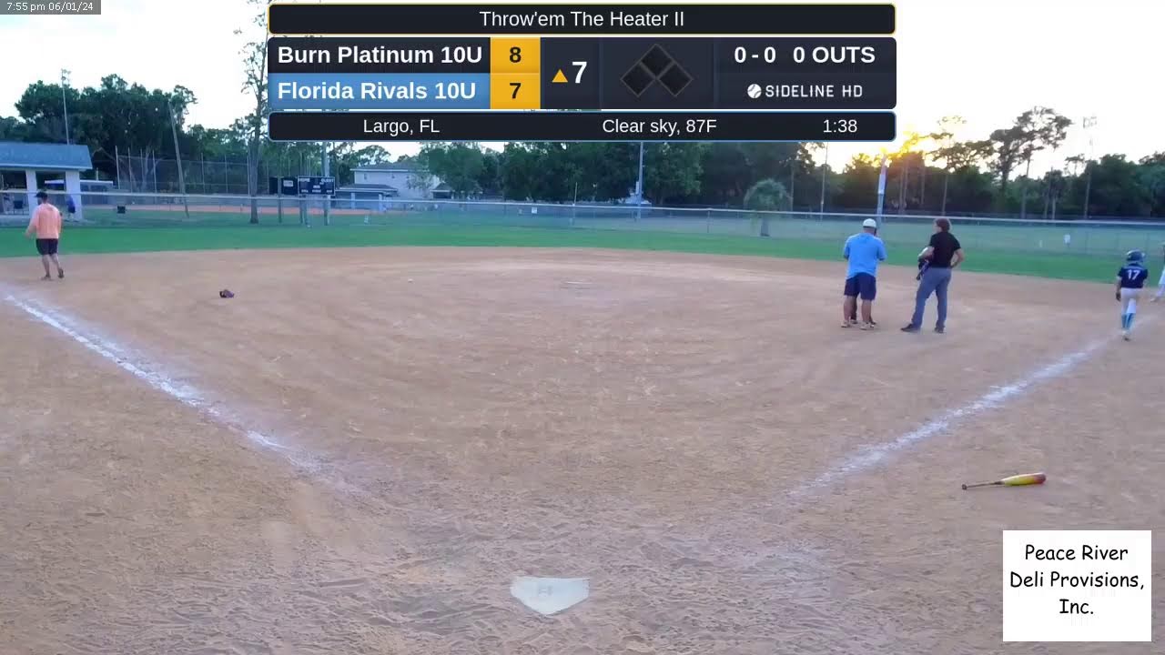 Florida Rivals 10U vs. Burn Platinum 10U (2024.06.01) YouTube