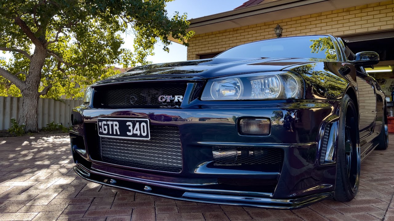 750+HP R34 GT-R cold start