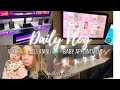 Daily Vlog 🫶🏽| Cleaning 🧼 + Baby Appt 💉+ Work 💰