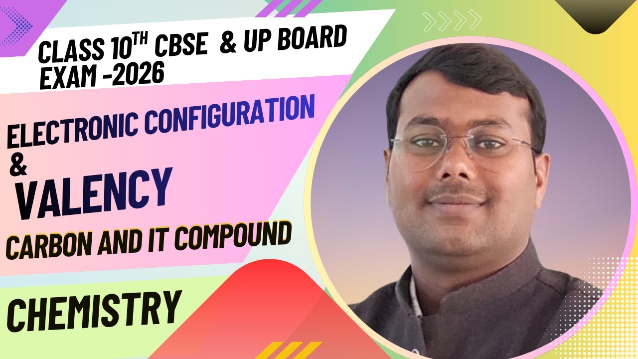 Electronic Configuration & Valency Class 10 | Complete Chapter Explanation | Board Exam 2026