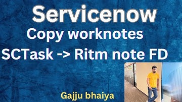 Copy Work Notes From SC Task To RITM Work Note By Flow | ServiceNow Interview Without BR | No Coding