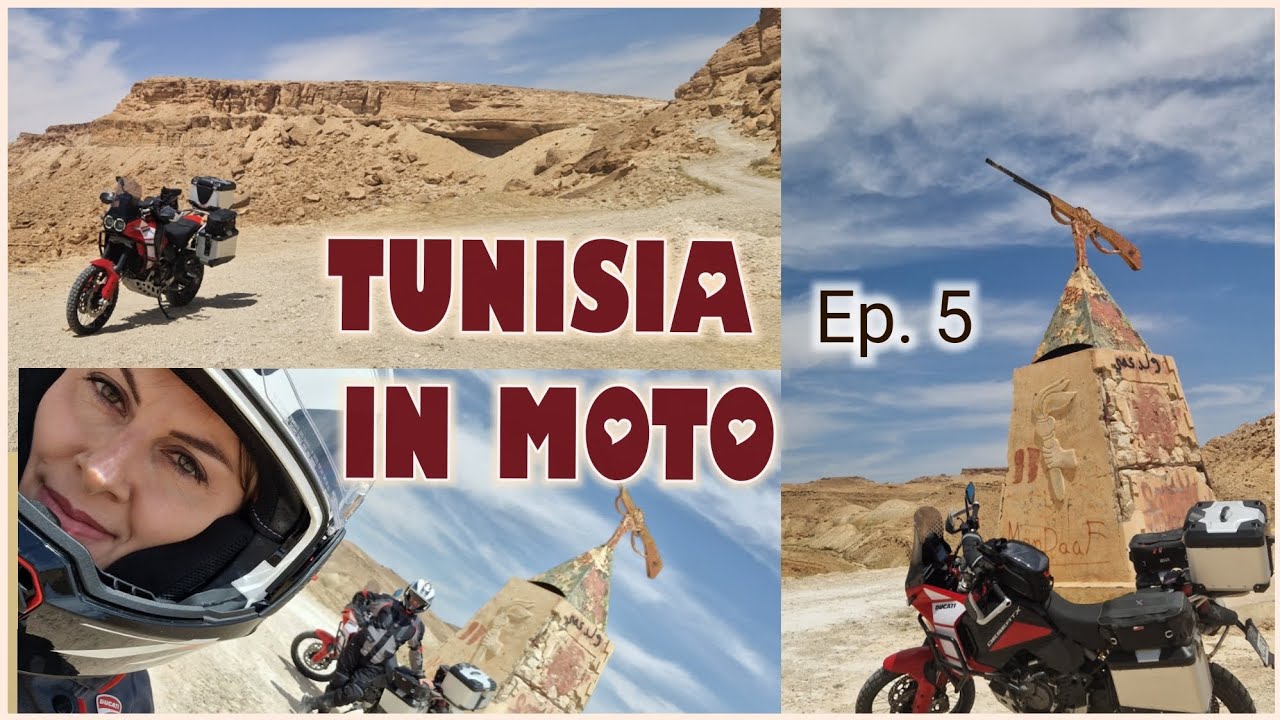 Tunisia in moto - Ep. 5 da Tozeur a Sbeitla (Pista Rommel)