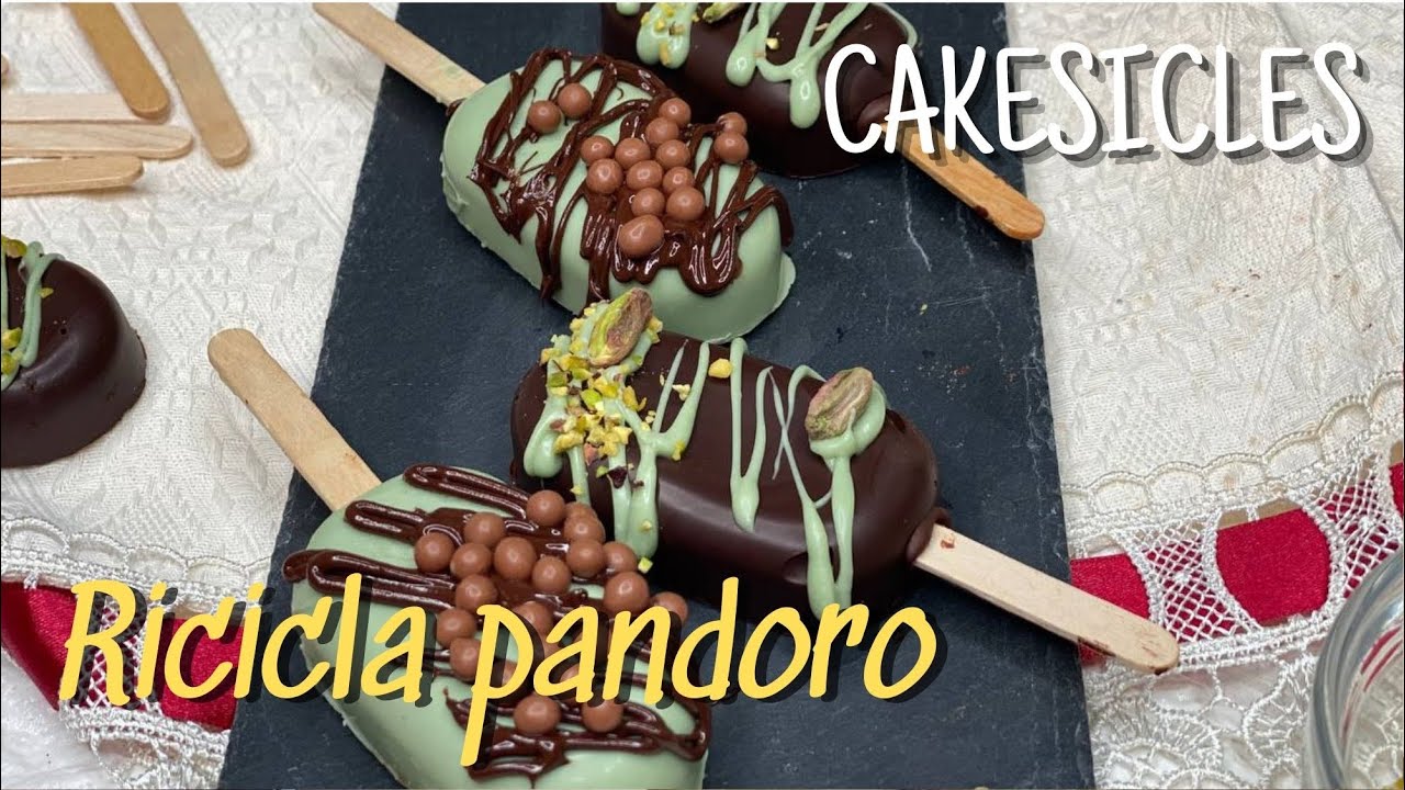 COME RICICLARE IL PANDORO CAKESICLES ALLA NUTELLA COME PREPARARE I